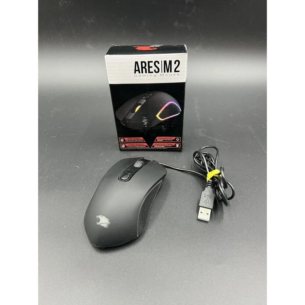iBuy Power Ares M2 Wired Gaming Mouse